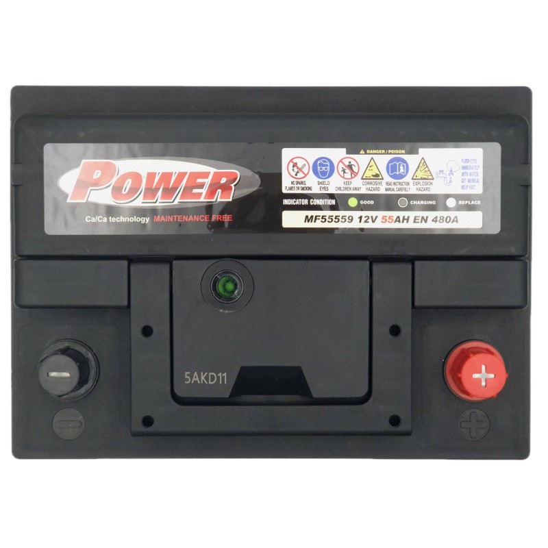 POWER SMF MF55559 12V 55Ah 480A (EN)