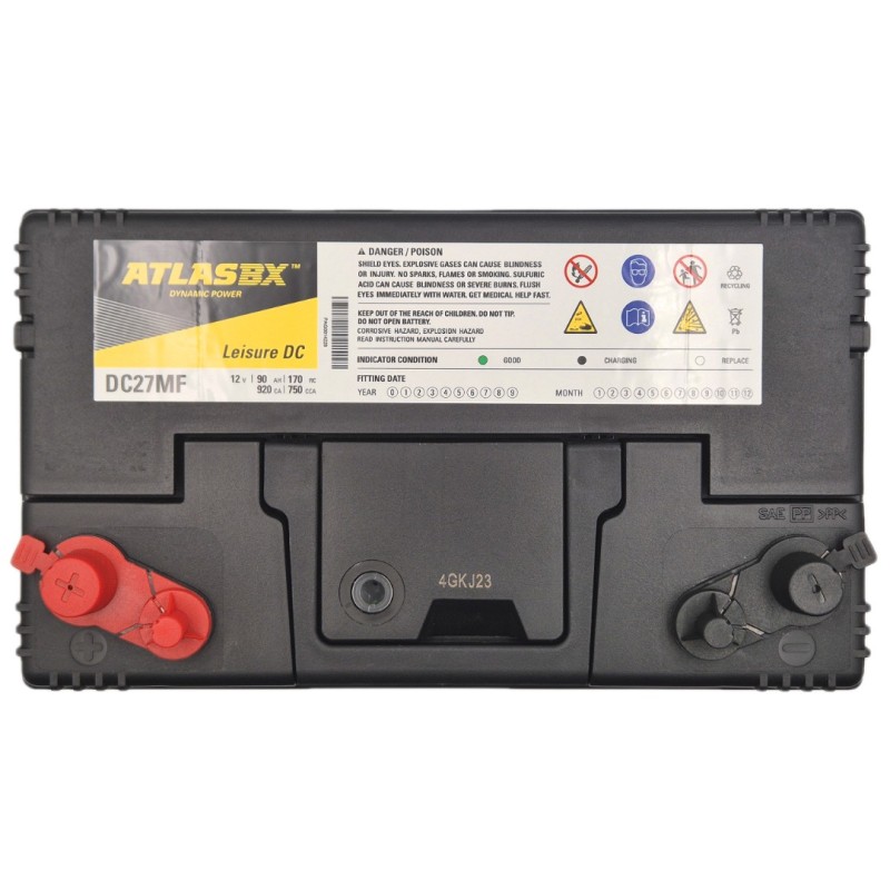 ATLASBX DC27MF 12V 90Ah 750A (EN)