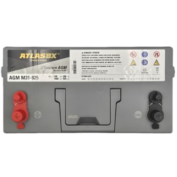 ATLASBX AGM M31-925 12V 100Ah 925A (EN)