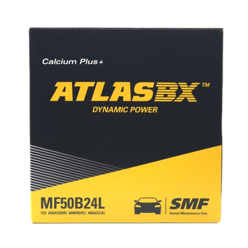 ATLASBX SMF MF50B24L 12V 45Ah 400A (EN)
