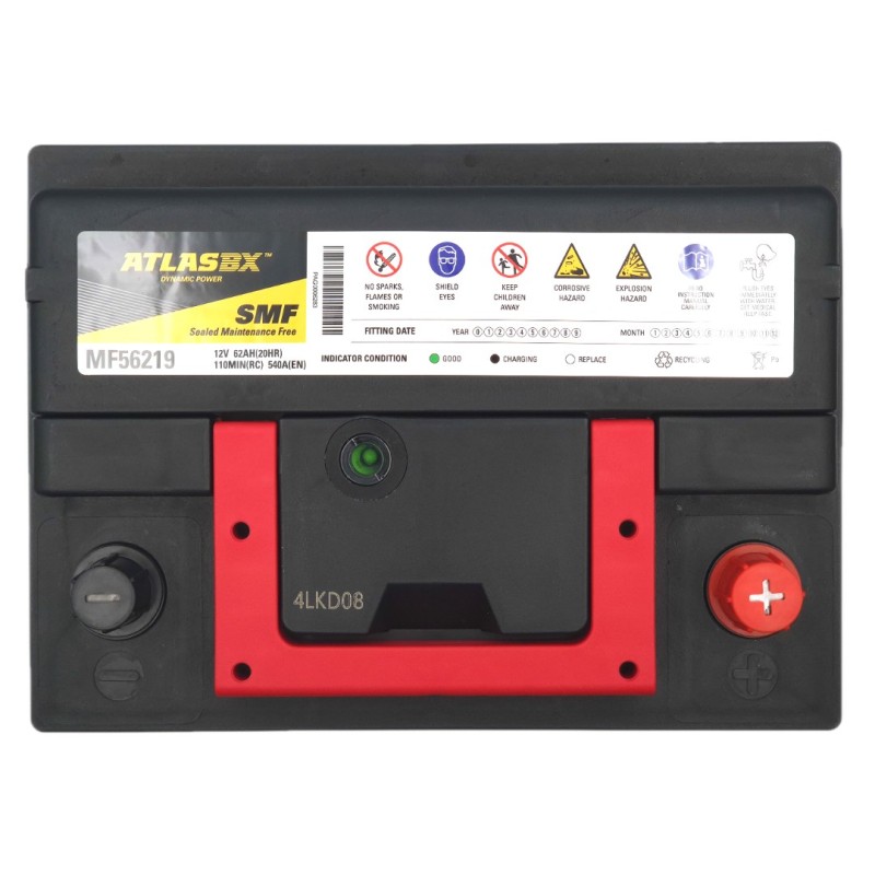 ATLASBX SMF MF56219 12V 62Ah 540A (EN)