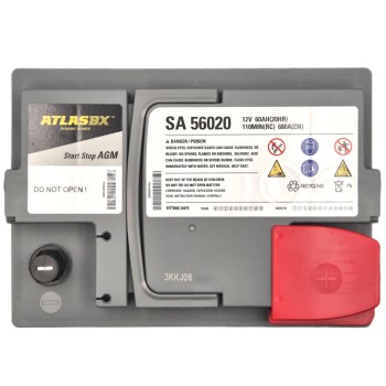 ATLASBX AGM SA 56020 12V 60Ah 680A (EN)