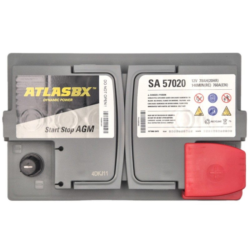 ATLASBX AGM SA 57020 12V 70Ah 760A (EN)