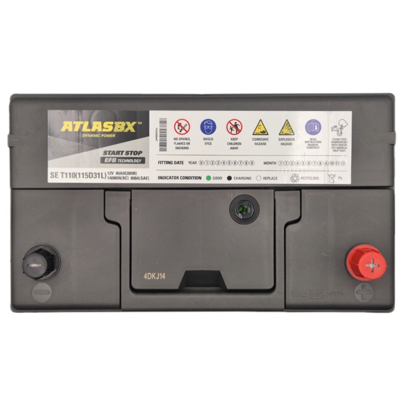 ATLASBX EFB SE TT110 12V 80Ah 800A (EN)