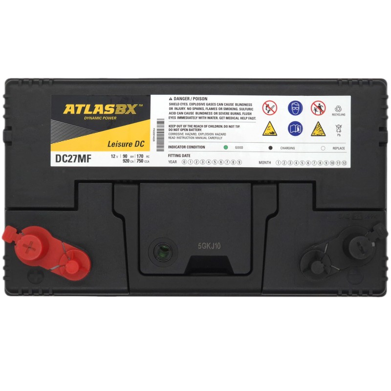 ATLASBX DC27MF 12V 90Ah 750A (EN)