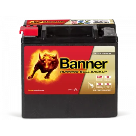 Banner Running Bull Backup 51400 / AUX14 12V 12Ah 200A (EN)