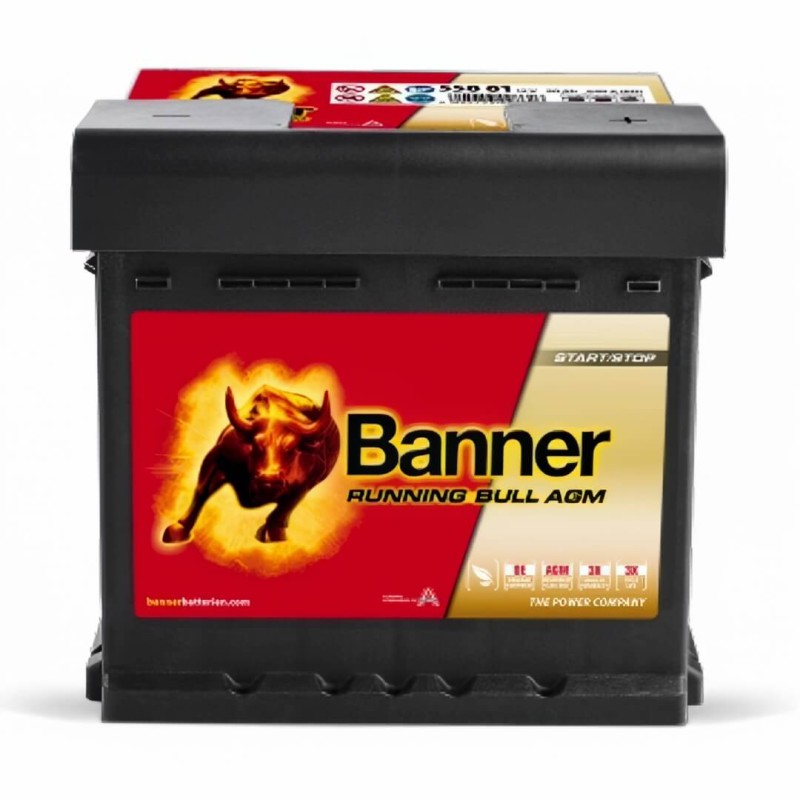 Banner Running Bull AGM 55001 12V 50Ah 540A (EN)
