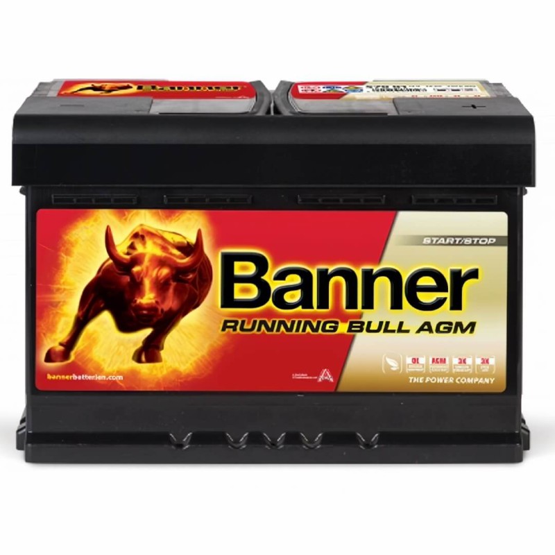 Banner Running Bull AGM 57001 12V 70Ah 720A (EN)