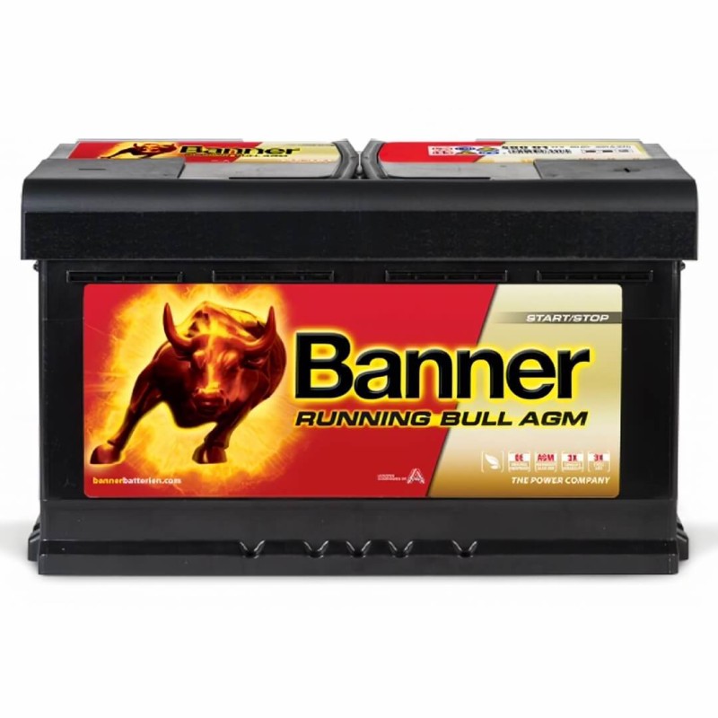 Banner Running Bull AGM 58001 12V 80Ah 800A (EN)