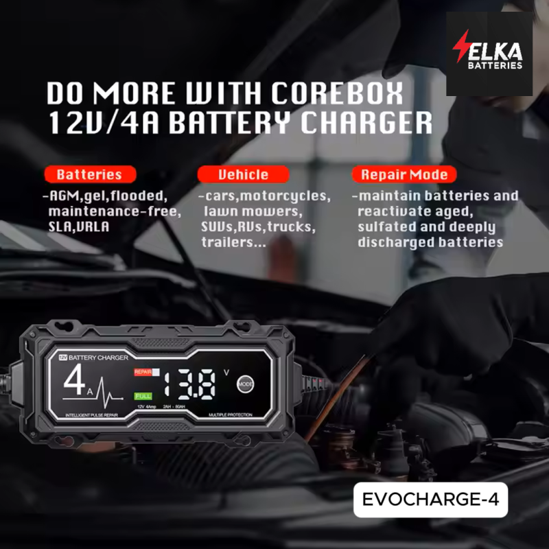 ELKA Evocharge 4 12V 4A