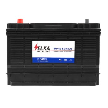 ELKA Dual Purpose EU105ML 12V 105Ah 800A (EN)