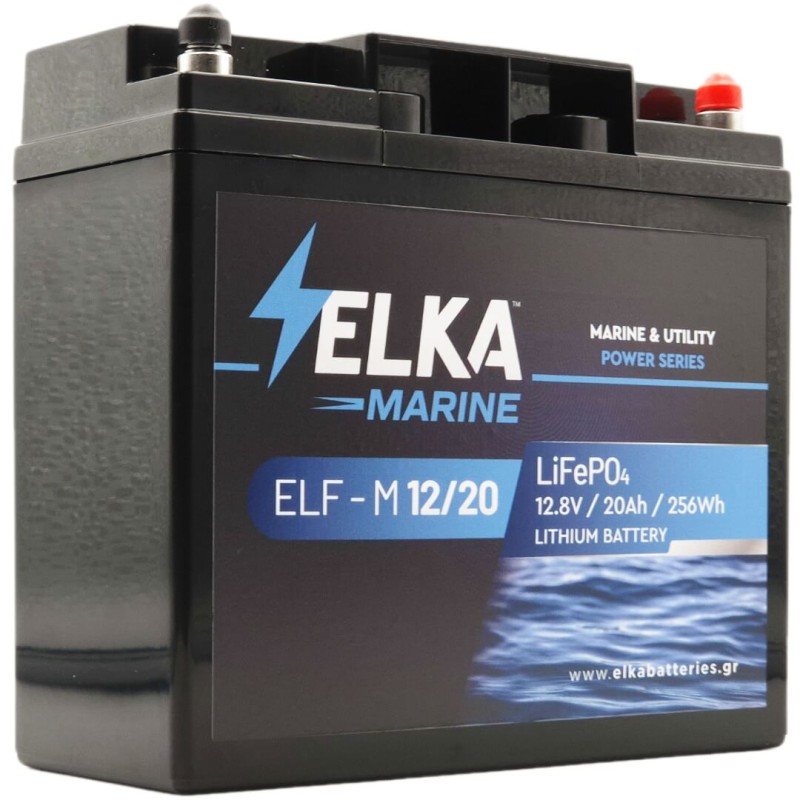 ELKA LiFePO₄  Marine 12.8V 20Ah 256 (Wh)