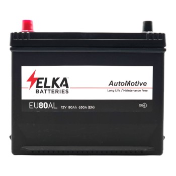 ELKA AutoMotive EU80AL 12V 80Ah 630A (EN)