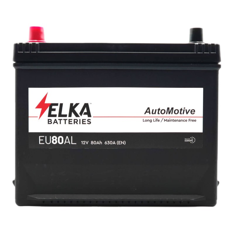 ELKA AutoMotive EU80AL 12V 80Ah 630A (EN)