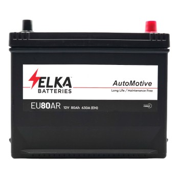 ELKA AutoMotive EU80AR 12V 80Ah 630A (EN)