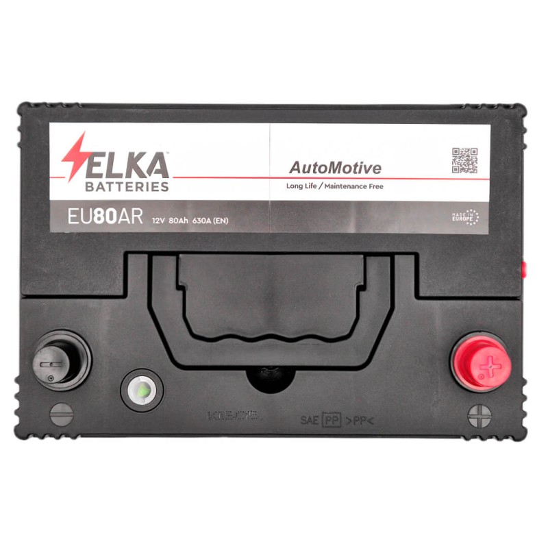 ELKA AutoMotive EU80AR 12V 80Ah 630A (EN)