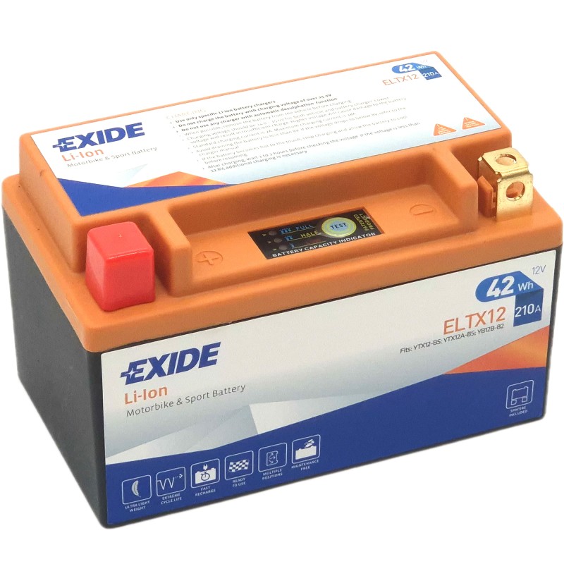 EXIDE LiFePO4 ELTX12 12V 3.5Ah 210A (EN)