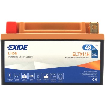 EXIDE LiFePO4 ELTX14H 12V 4Ah 240A (EN)