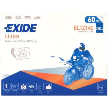EXIDE LiFePO4 ELTZ14S 12V 5Ah 290A (EN)