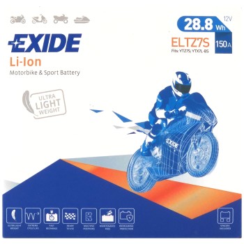 EXIDE LiFePO4 ELTZ7S 12V 2.4Ah 150A (EN)