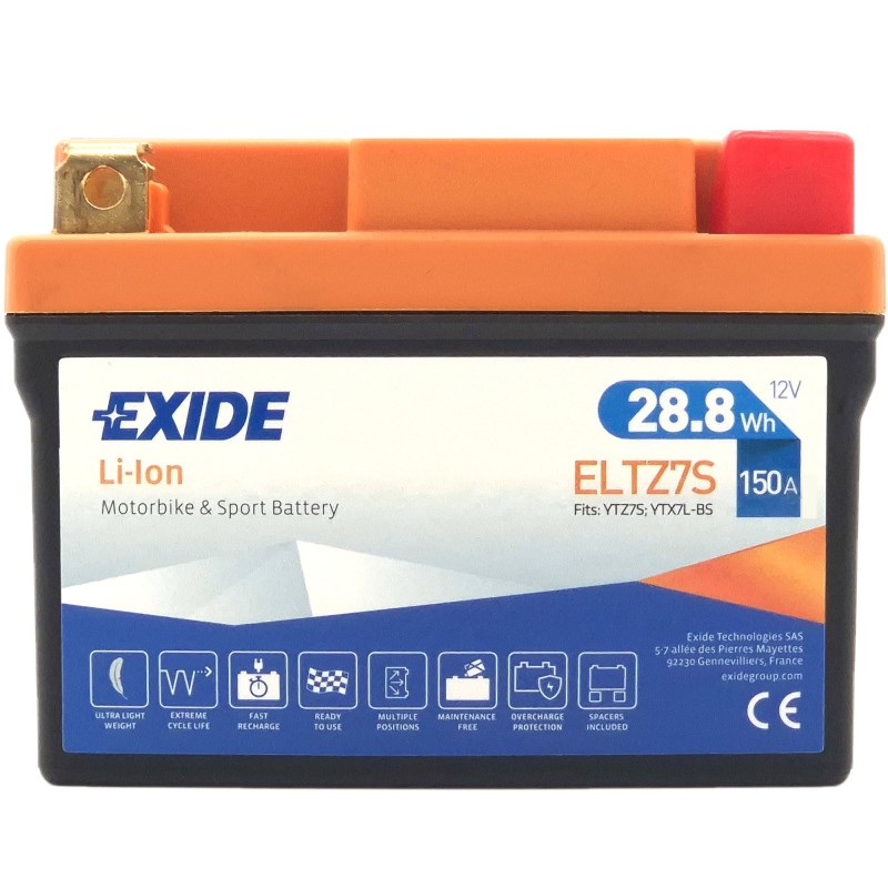 EXIDE LiFePO4 ELTZ7S 12V 2.4Ah 150A (EN)