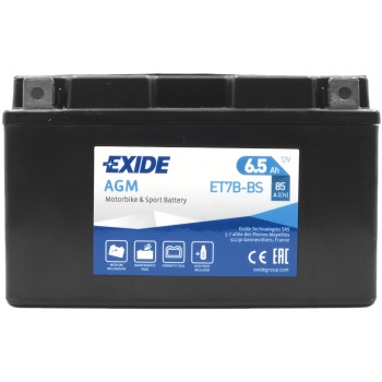 EXIDE AGM ET7B-BS 12V 6.5Ah 85A (EN)