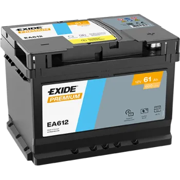 EXIDE Premium EA612 12V 61Ah 600A (EN)