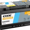 EXIDE Premium EA1050 12V 105Ah 850A (EN)