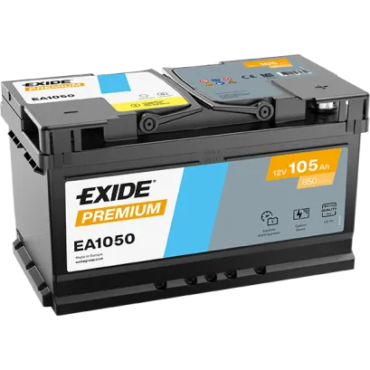 EXIDE Premium EA1050 12V 105Ah 850A (EN)