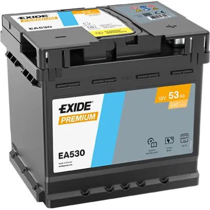 EXIDE Premium EA530 12V 53Ah 540A (EN)