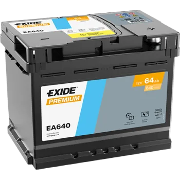 EXIDE Premium EA640 12V 64Ah 640A (EN)