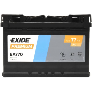 EXIDE Premium EA770 12V 77Ah 760A (EN)