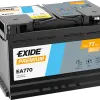EXIDE Premium EA770 12V 77Ah 760A (EN)