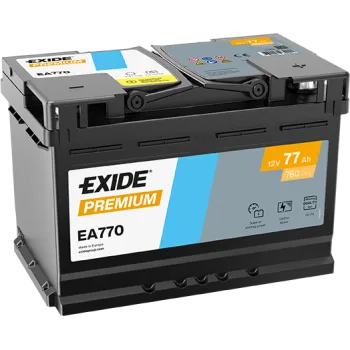 EXIDE Premium EA770 12V 77Ah 760A (EN)