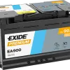 EXIDE Premium EA900 12V 90Ah 720A (EN)