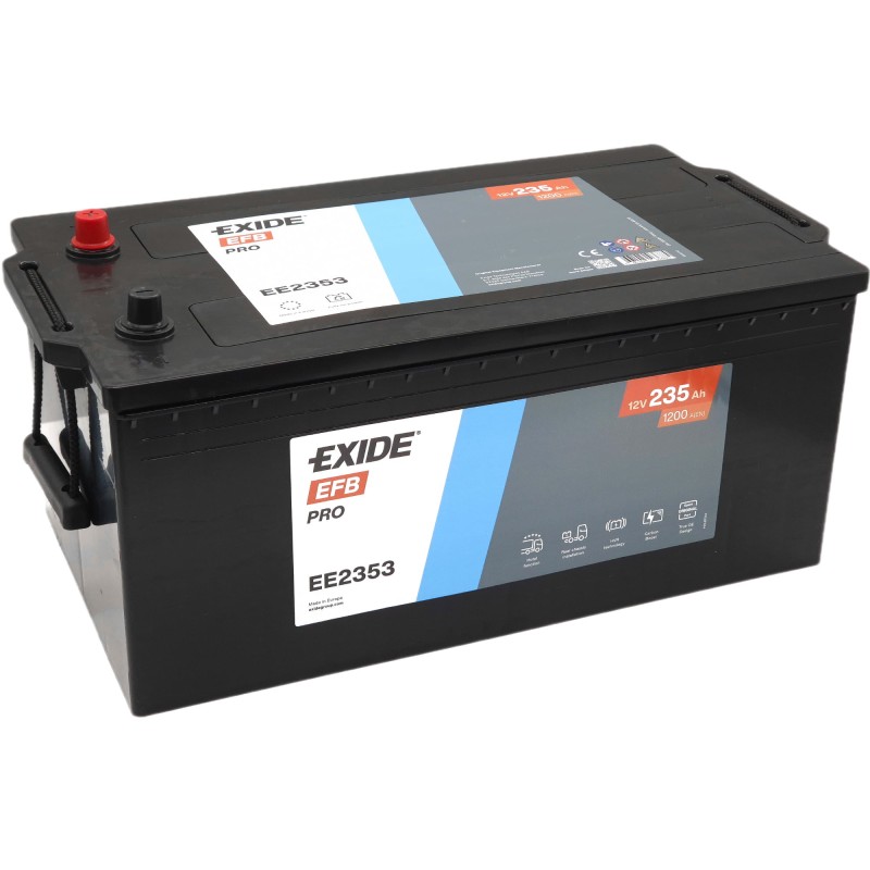 EXIDE EFB PRO EE2353 12V 235Ah 1200A (EN)
