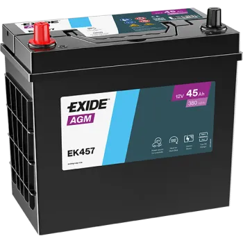 EXIDE AGM EK457 12V 45Ah 380A (EN)