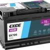 EXIDE AGM EK720 12V 72Ah 760A (EN)