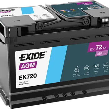 EXIDE AGM EK720 12V 72Ah 760A (EN)