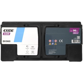 EXIDE AGM EK960 12V 96Ah 850A (EN)