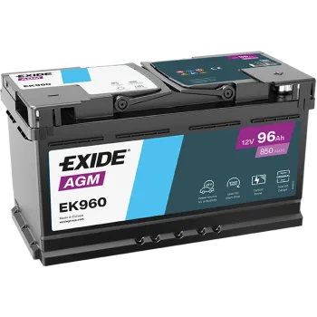 EXIDE AGM EK960 12V 96Ah 850A (EN)