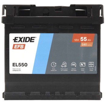 EXIDE EFB EL550 12V 55Ah 540A (EN)