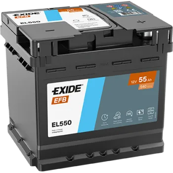 EXIDE EFB EL550 12V 55Ah 540A (EN)