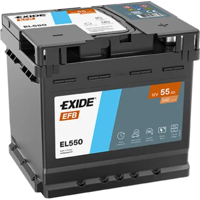 EXIDE EFB EL550 12V 55Ah 540A (EN)