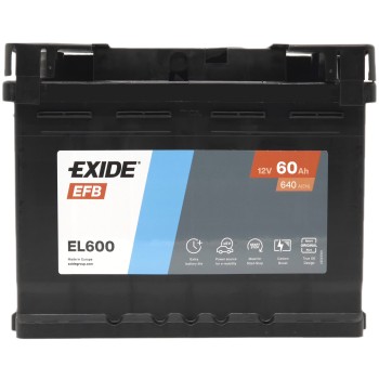 EXIDE EFB EL600 12V 60Ah 640A (EN)