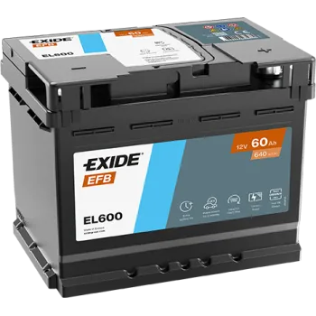 EXIDE EFB EL600 12V 60Ah 640A (EN)