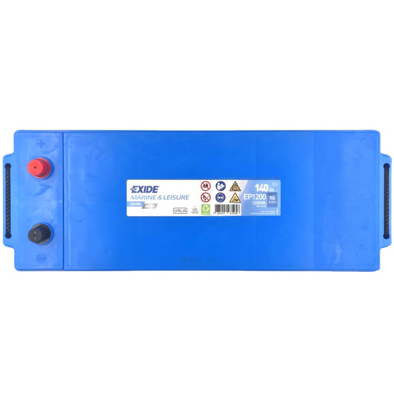 EXIDE AGM EP1200 12V 140Ah 700A (EN)