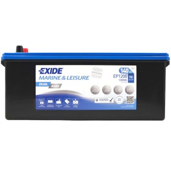 EXIDE AGM EP1200 12V 140Ah 700A (EN)