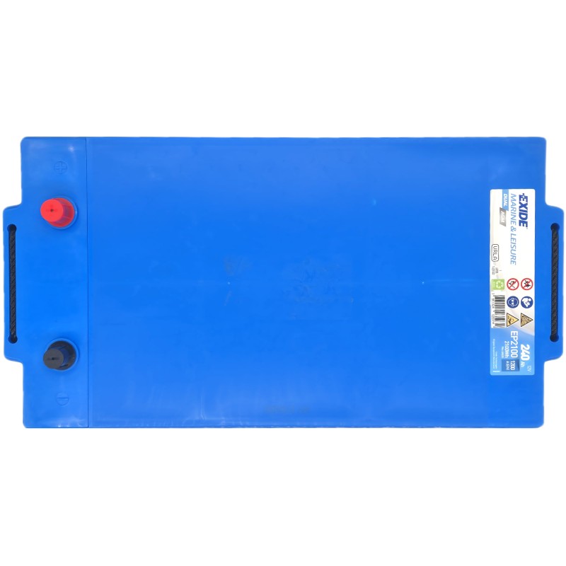 EXIDE AGM EP2100 12V 240Ah 1200A (EN)