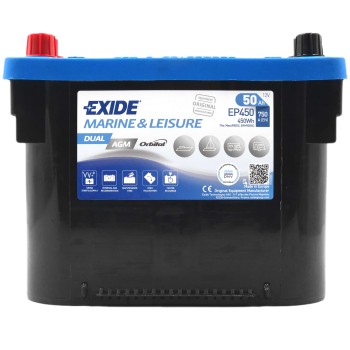 EXIDE AGM EP450 12V 50Ah 750A (EN)